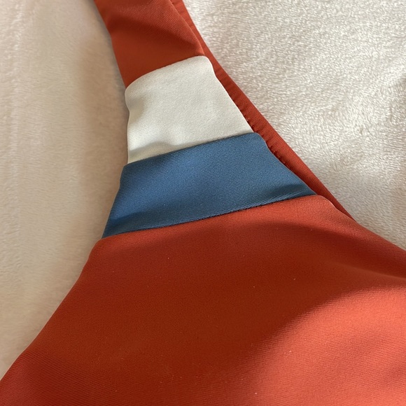 Radar Burnt Orange Sporty Cheeky Bikini Set - Picture 7 of 11